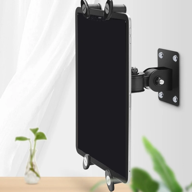 Montagem na Parede Tablet Stand Screen 360 ° Rotating Tablets Suporte do Telefone Suporte Ajustável 713 Tablet Pad - Imagem 2