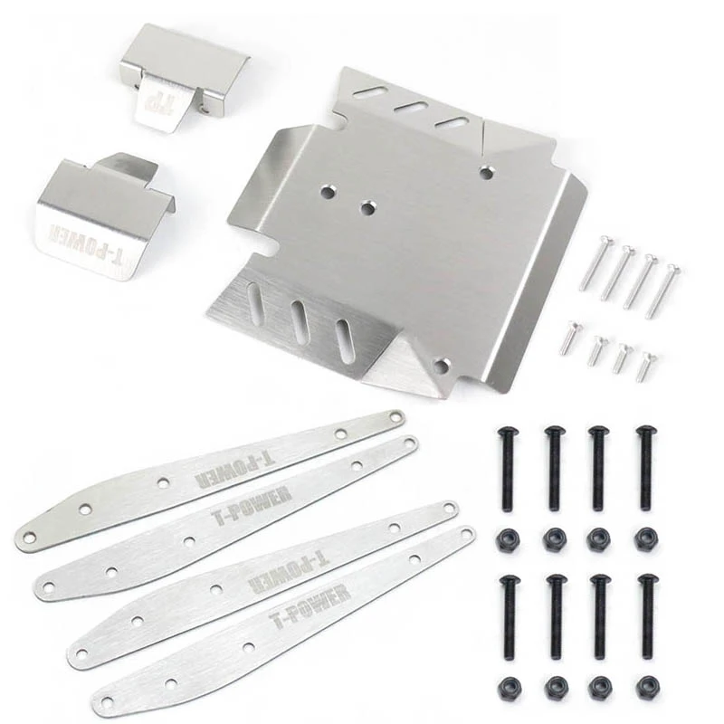 

Metal chassis armor anti-collision is applicable to 1:10 Axial RBX10 Ryft RC Radio-controlled car retrofit accessories