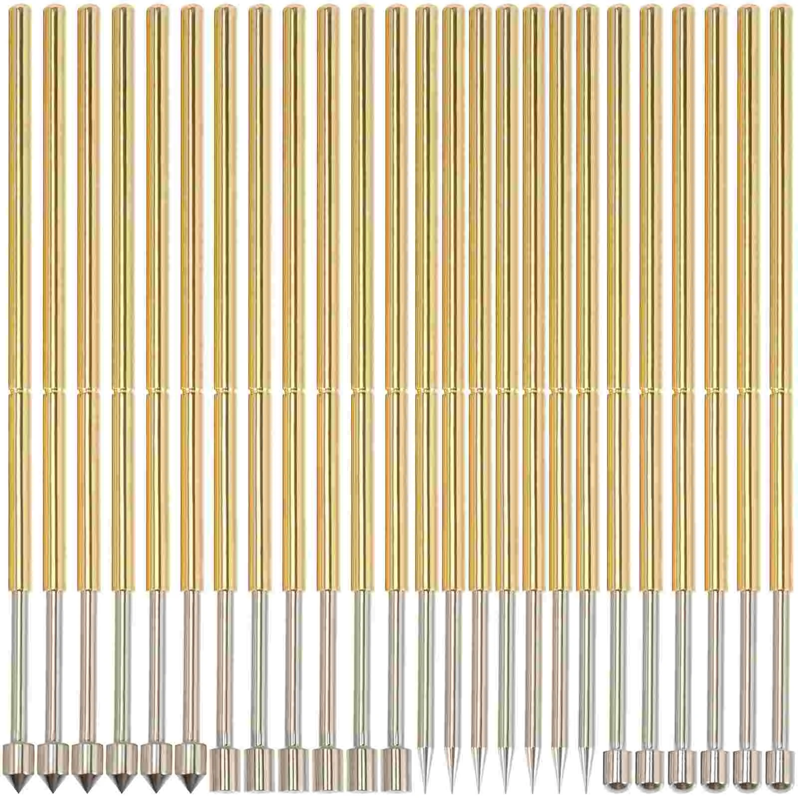 

40 Pcs Test Needle Probe Spring Test Probe For Electronic Product For Testing For Printed Circuit Board Spring Test Probe For