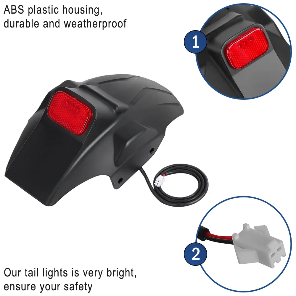 Hinten Fender Elektrische Roller Rücklicht Oder Links Rechts Halterung Montage für KuKirin G2 Master Elektrische Roller Montage Teile – Detail 6