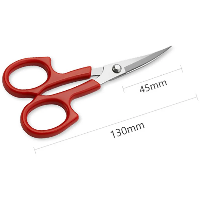 Bent Head Embroidery Scissors Needlework Cutting Sewing Fabric Cross Stitch Tailor's Scissor Sewing Tool Cuts Craft DIY 5.5