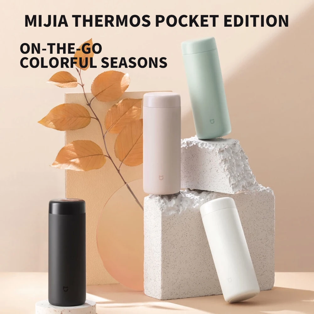Xiaomi Mijia 350ml Stainless Steel Water Bottle Vacuum Mini Cup