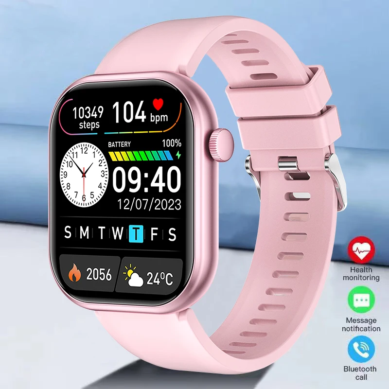 

2023 Newest Smart Watch for Women Full Touch Screen Bluetooth Call Waterproof Sport Fitness Tracker Lady Watches Smartwatch Men