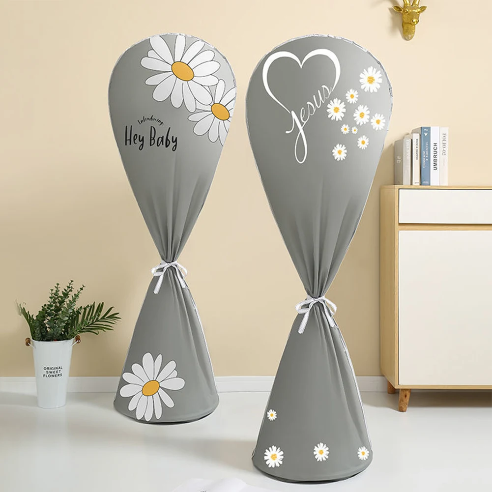 1pc All-inclusive Wasserdichte Fan Staub Abdeckung Haushalt Boden Fan Abdeckung Waschbar Sockel Fan Stehende Fans Schutzhülle – Detail 1