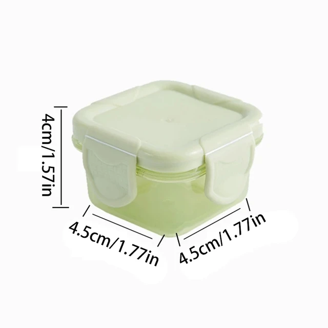 Food Storage Container Small Plastic Moisture-proof Containers Mini Kitchen  Storage Box with Leakproof Lid Kitchen Accessories - AliExpress