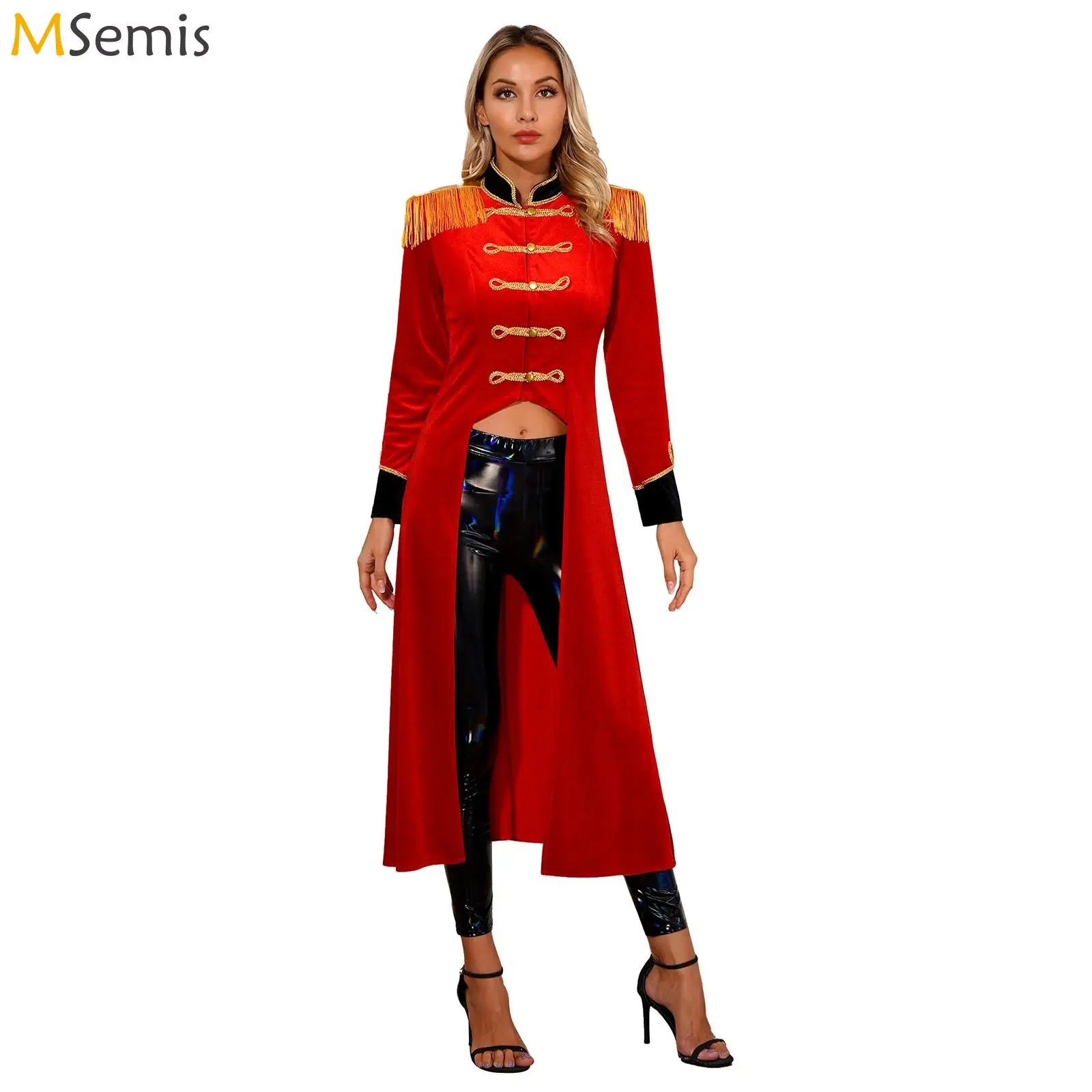 Fun Shack Costume Cirque Homme, Veste Monsieur Loyal, Déguisement Adulte Carnaval Halloween M : Funshack