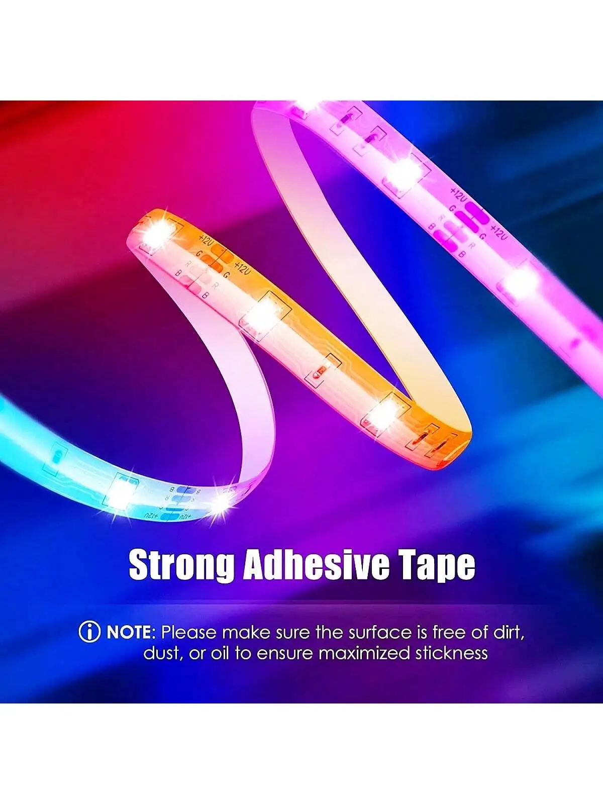 Description Picture 2 of itemLED Strip Light WIFI Bluetooth Control 5050 RGB Led Lights Flexible Ribbon Luces Led 1M-30M 5V USB TV BackLight Room Decoration