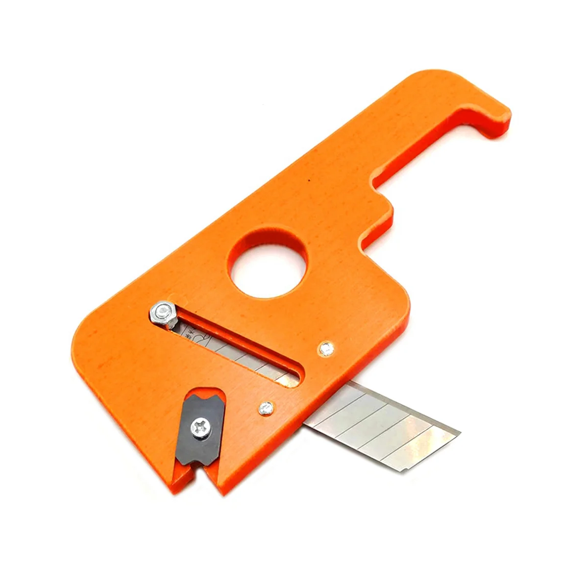 

Woodworking Edge Corner Planer, Banding Arc Trimming Blade Planer, Wood Chamfering Fillet Scraper Board Deburring Tool B