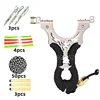 Outdoor Stainless Steel Wolverine Flat Skin Fast-pressing Clip-free Fiber Laser Aiming Precision Slingshot Factory 1