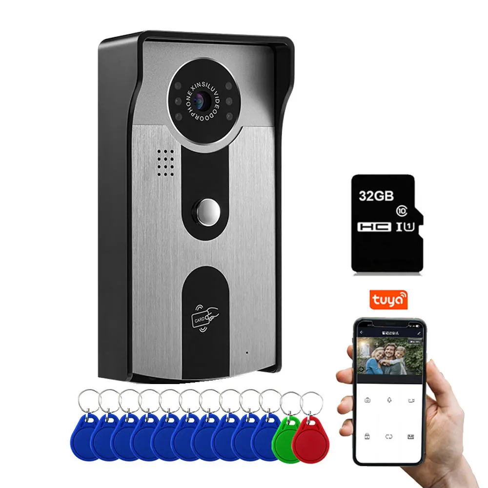 INTERPHONE VIDÉO IP WIFI CAMERA INTERPHONE SANS FIL APPLICATION SMARTPHONE