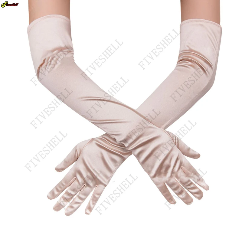 

Halloween Roaring 20's Costume Accessories Gloves Pearl Nacklace 1920's Flapper Accessory Set Costume Props