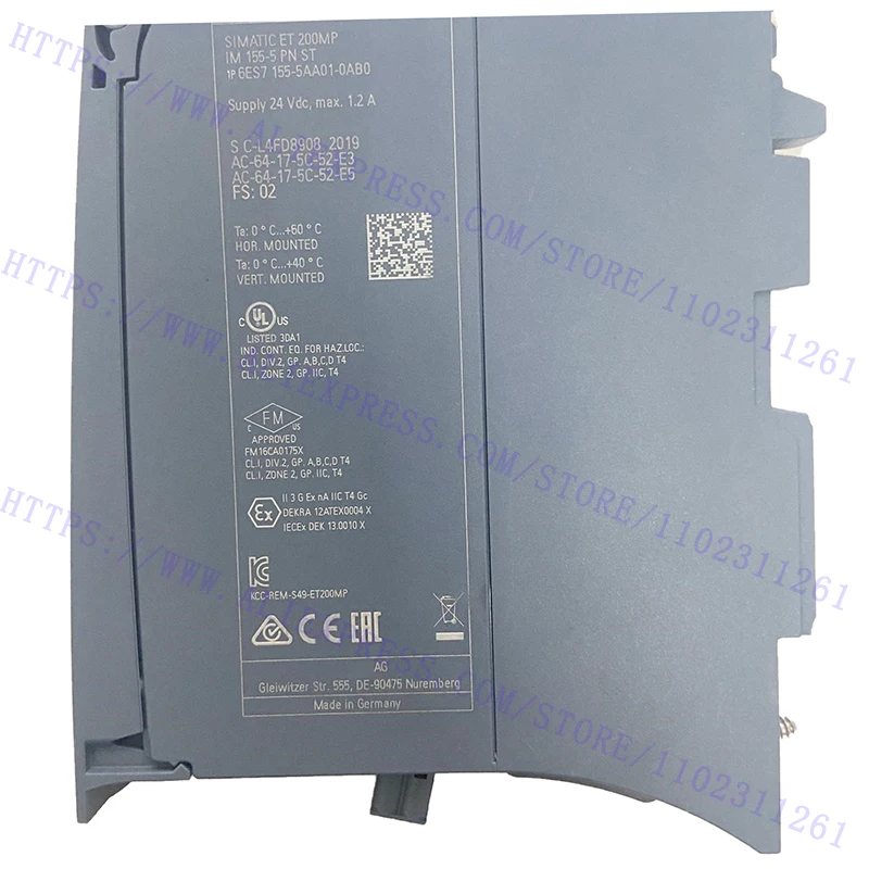 

Оригинальный новый контроллер Plc, быстрая доставка 6ES7155-5AA01-0AB0