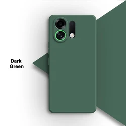 Enhanced Liquid Silicone Phone Case - Soft & Fashionable Back Cover Shell for OPPO K13 Turbo (Dark Green)