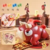 Kids Bullfighting Warrior Board Games Toy Puzzle Levels Card Board Game Family Funny Entertainment Casual Logical Party Game Toy 5