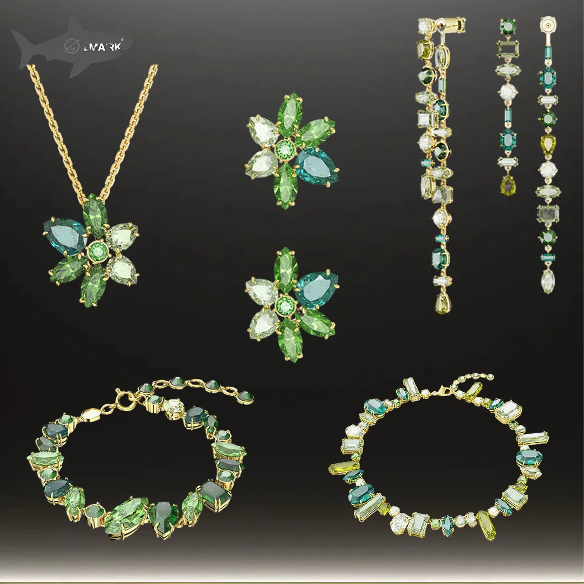 2025 New High Quality Necklace, Earrings, Bracelet, Trendy Dopamine Color Matching, Vitality Theme Design, Gift, Girlfriend 1