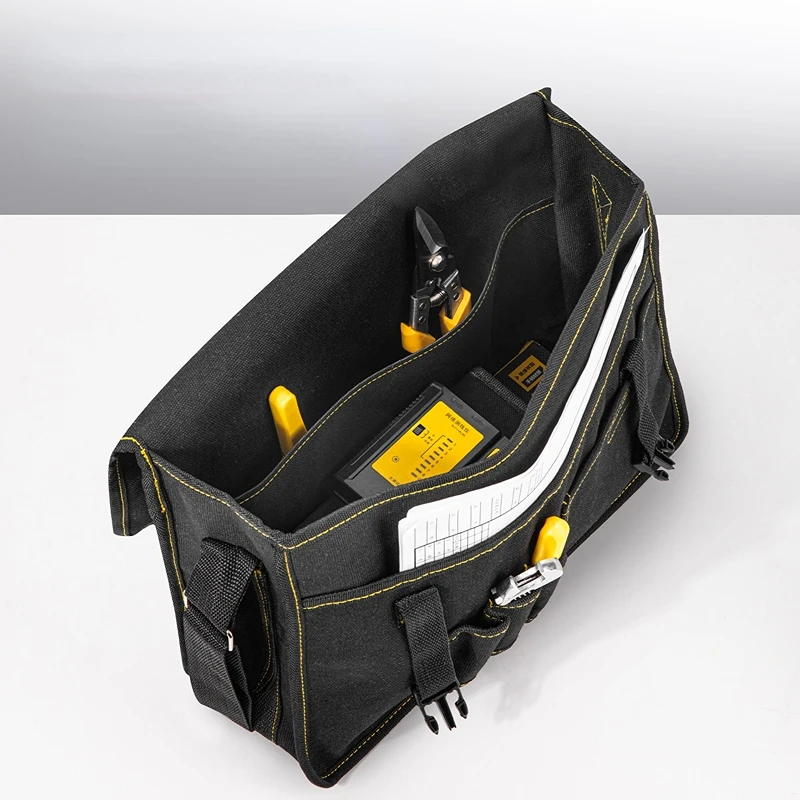 Sacs à Outils Organisateur De Rangement Pour Outils Sacs En Toile Pour Outils Noir Grand