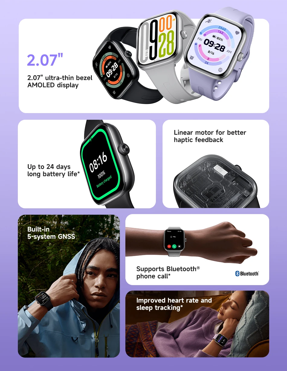 Redmi Watch 5 BT Calling with GPS Smartwatch description image 2