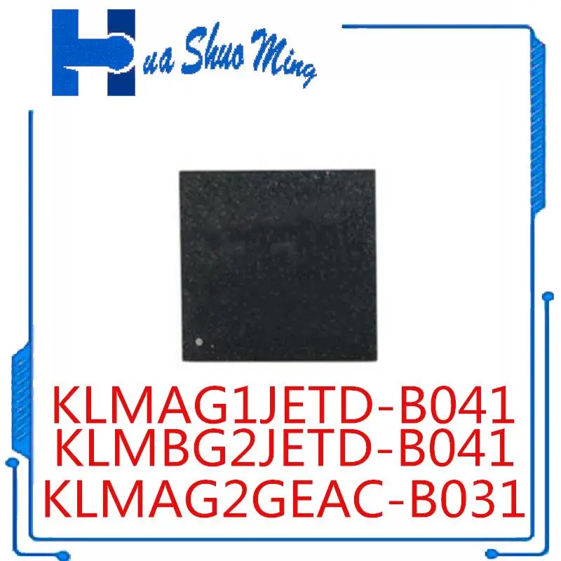 

2Pcs/Lot KLMAG2GEAC-B031 KLMAG1JETD-B041 KLMBG2JETD-B041 BGA153