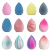 New Velvet Water Drop Powder Puff Giant Soft Flocking Beauty Egg with Fluffy Loose Powder Makeup Egg Makeup Sponge 2