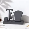 1 pièce, solution de rangement créative 4-en-1 pour bijoux (bague, collier, bracelet, boucles d'oreilles) et accessoires de maison
