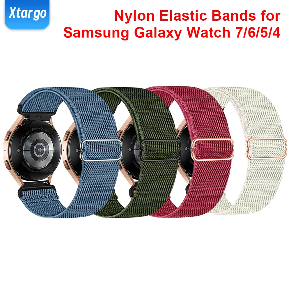 Adjustable Nylon Strap for Smartwatch - Soft Sport Band, 20mm