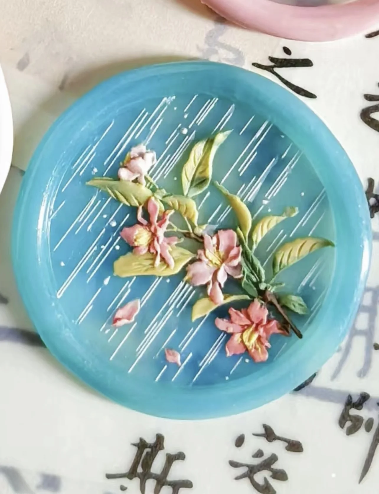 Handmade Bronze Seal Fire Seal Rose Firework Emed Metal Cute Stamp Envelope Seal Student Supplies Busin Tools