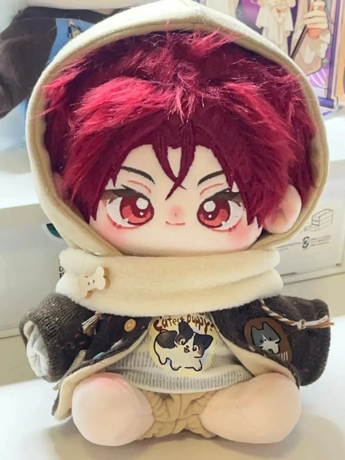 

Cute Anime Free! Rin Matsuoka Cosplay Cartoon Plush Stuffed 20cm Doll Cotton Body Dress Up Dolls Plushie Mascot Xmas Gift