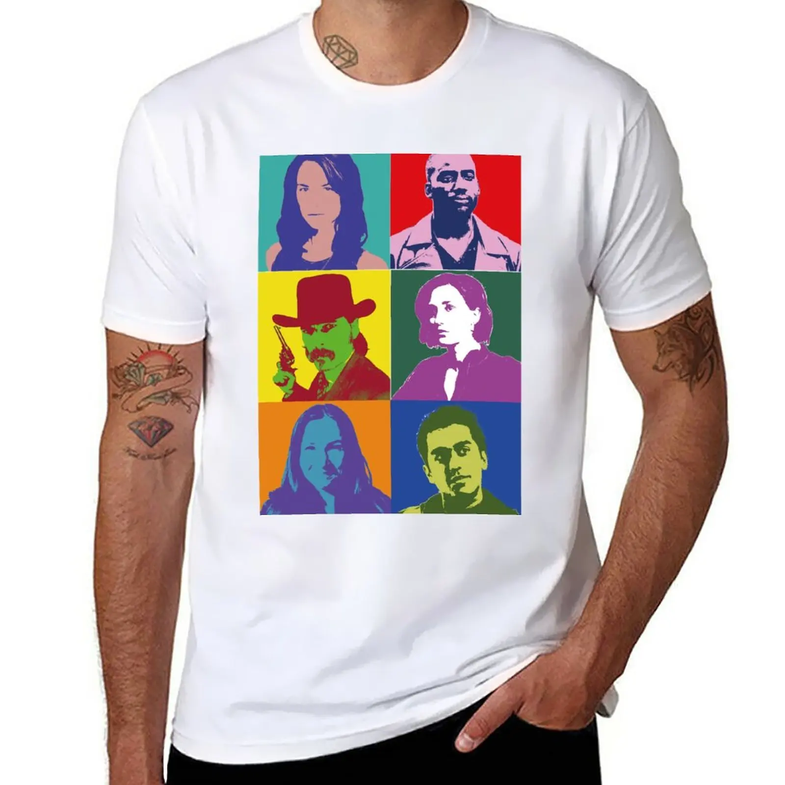 

Earp Heroes T-Shirt Blouse quick drying black t-shirts for men