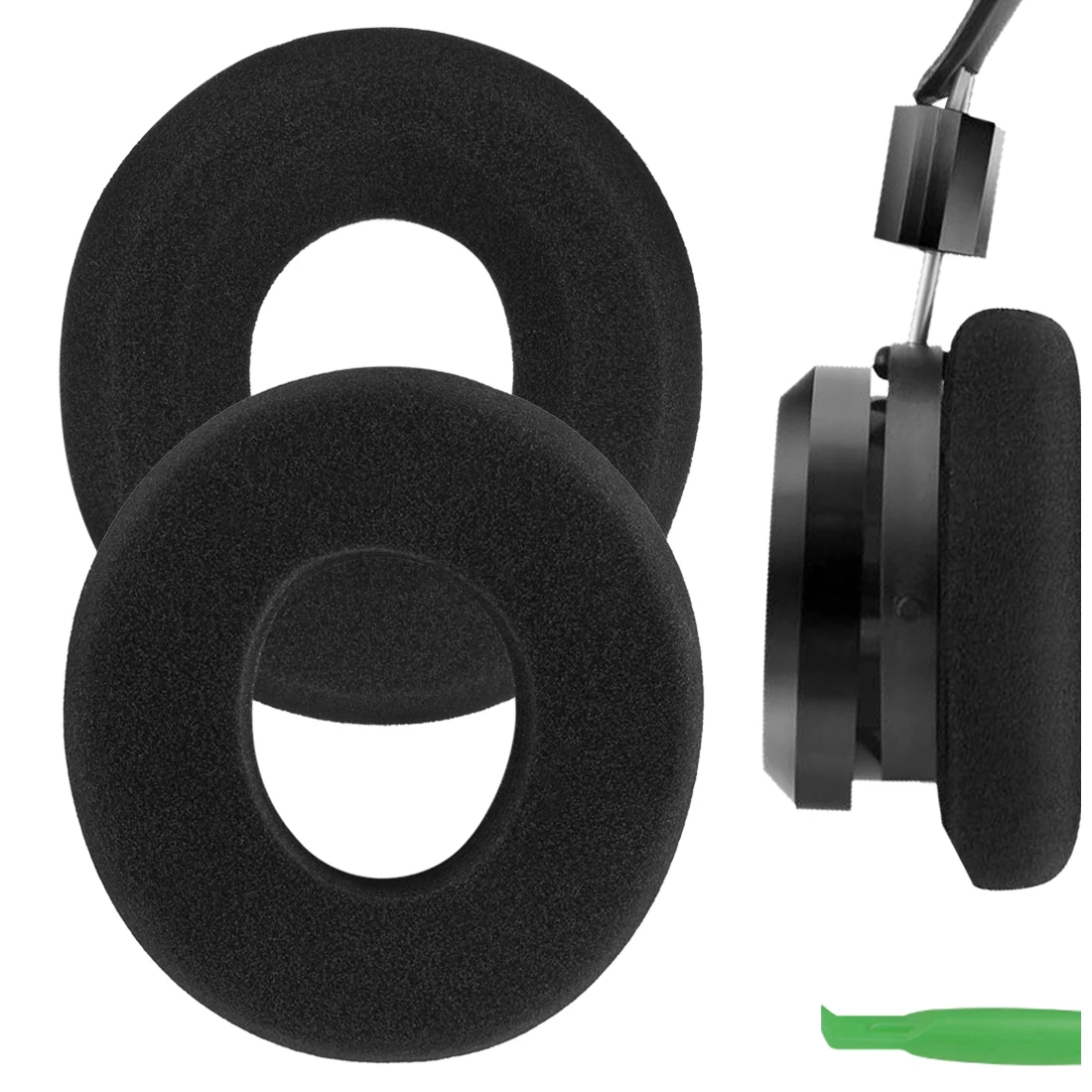 

Geekria Comfort Foam Replacement Ear Pads for GRADO SR80i, SR80, SR60i SR60, SR225i, SR225, SR125i Headphones Ear Cushions