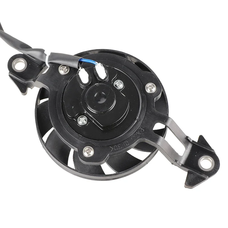 Motorcycle Cooling Fan Universal Motorcycle 3 Inch Cooling Fan 12V 158mm Slim Electric Radiator Server Fan for 150c 200cc 250cc 450cc Dirt Bike Parts