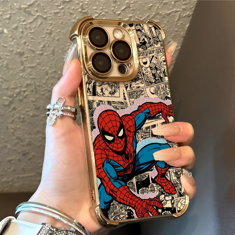 Cool Hero Spider-themed Anti-Fall Phone Case