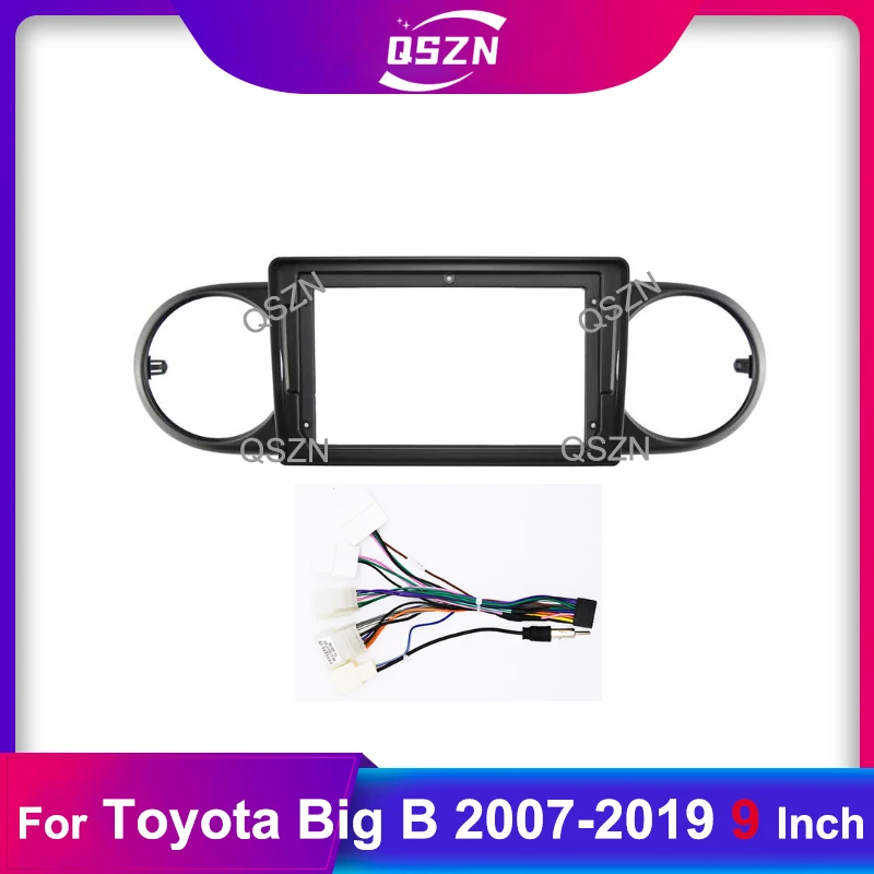 

Автомобильный радиоприемник canbus рамка Fascia Для Toyota Big B 2007-2019 комплект крепления приборной панели переходник 2 Din