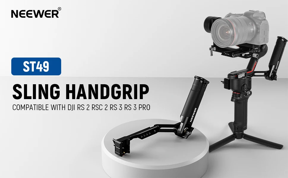 NEEWER Adjustable Sling Handle Grip Compatible with DJI Ronin RS4 RS3 Mini RS 3