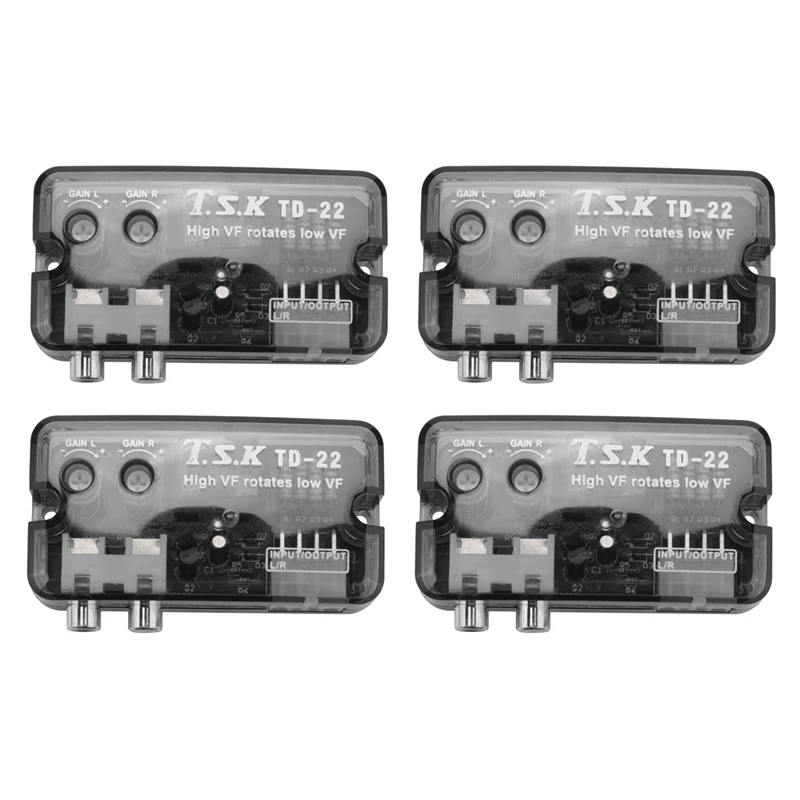 

4X Car Audio High To Low Line Out Converter