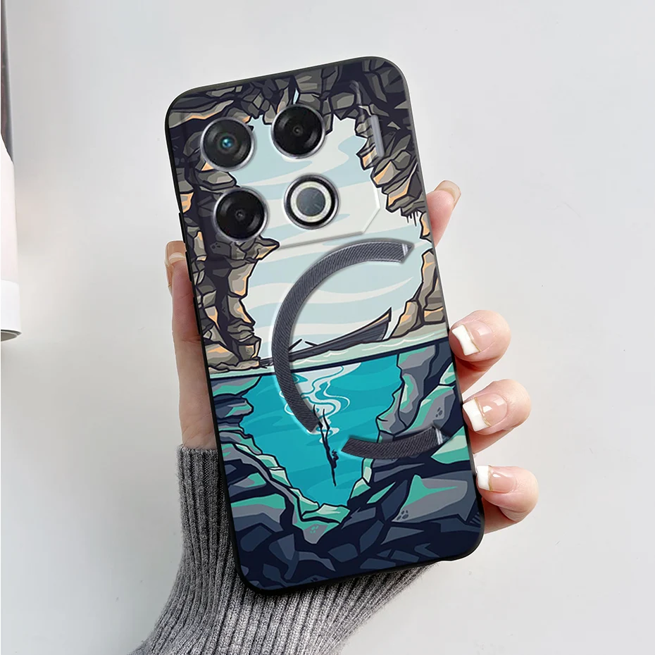 Fashion Marble Silicone Soft TPU Back Cover - Protective