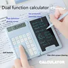 Planwith Calculator Writing Tablet with Stylus Folding 12 Digits Desktop Scientific Calculators Doodle Drawing Memo Erasable Pad 3