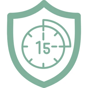 15 MINS AUTO-SHUTOFF