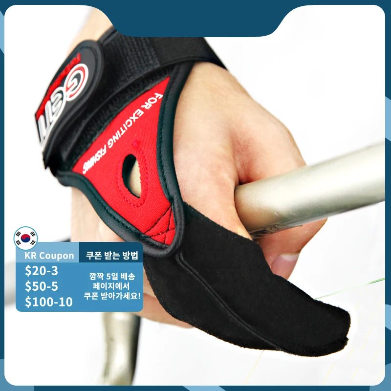 

Japan's GETT Single Finger Protector Fishing Gloves Throwing Rod Control Glove Quality Materials Durability