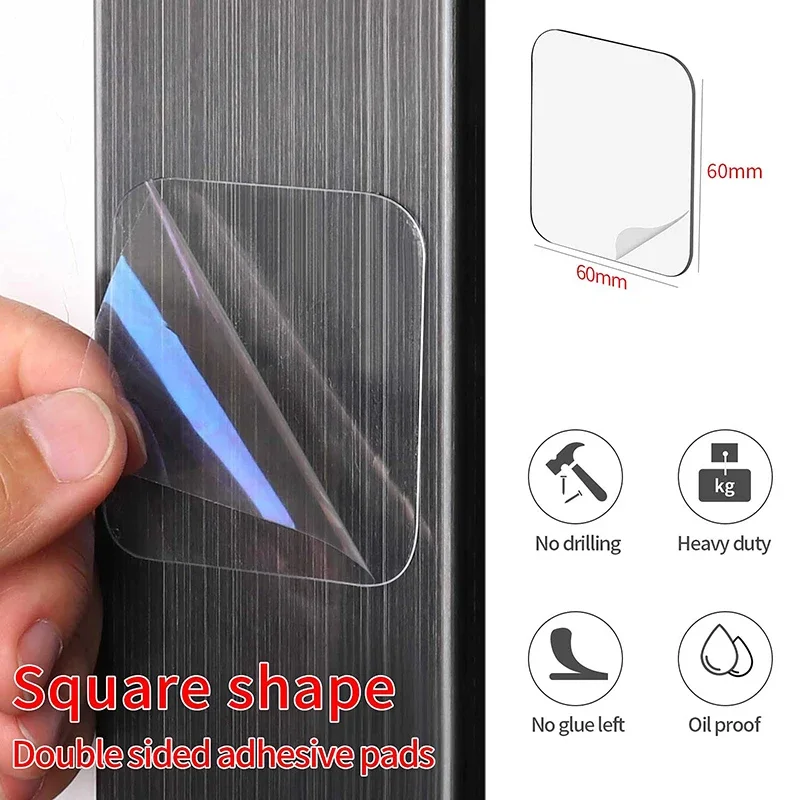 Ultra-Strong Transparent Double-Sided Nano Gel Adhesive Tape