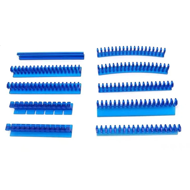 

New 10Pcs Dent Repair Tool Pulling and Enlarging Type Depression Resistance High Strength Tension Hail Pit Pull Tab Transparent