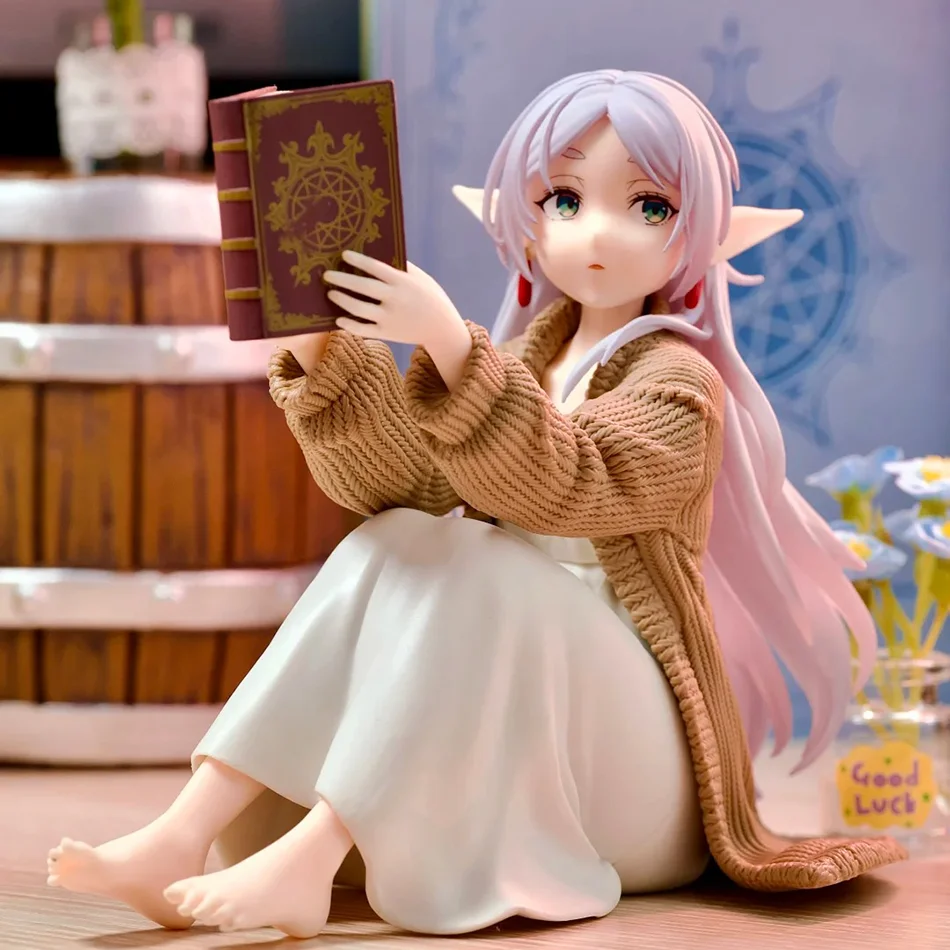 13CM Frieren Anime Figure - Desktop Cute Homewear Action Figurine