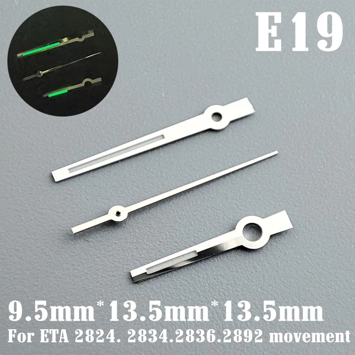 Green Super Luminous Watch Hands