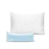 Cooling Bed Pillows for Sleeping Shredded Memory Foam Pillows Adjustable Firm Pillows for Side Back and Stomach Sleepers 1