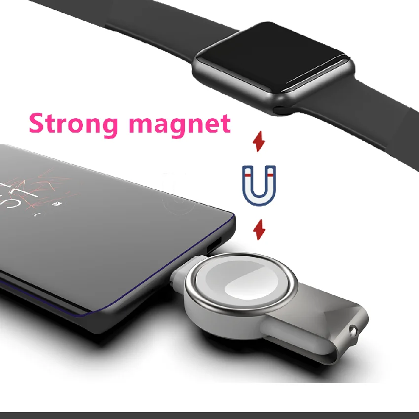 Portable in Magnetic Wireless Charger for Apple Watch Series
