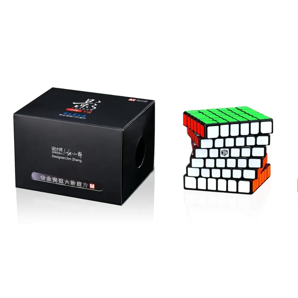 [ECube] QiYi XMD Shadow V2 6x6 Magic Cub QiYi X-Man Shadow V2 M 6x6x6 Magnetic Magic Cube QiYi Magnetic Speed Cube cubo magico 6