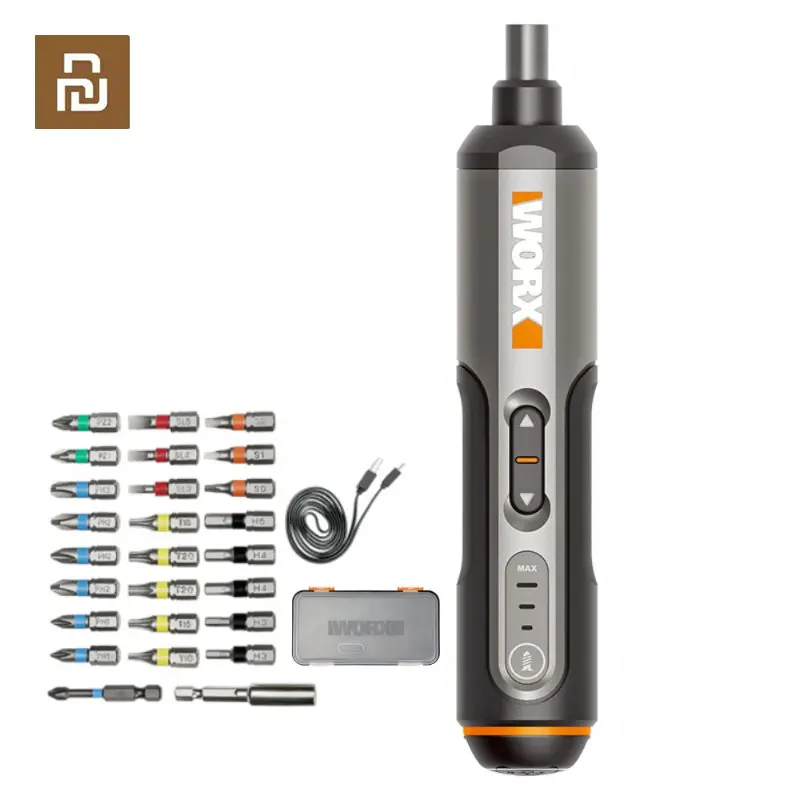 

Шуруповерт Worx WX240 Аккумуляторный с зарядкой от USB, 4 в