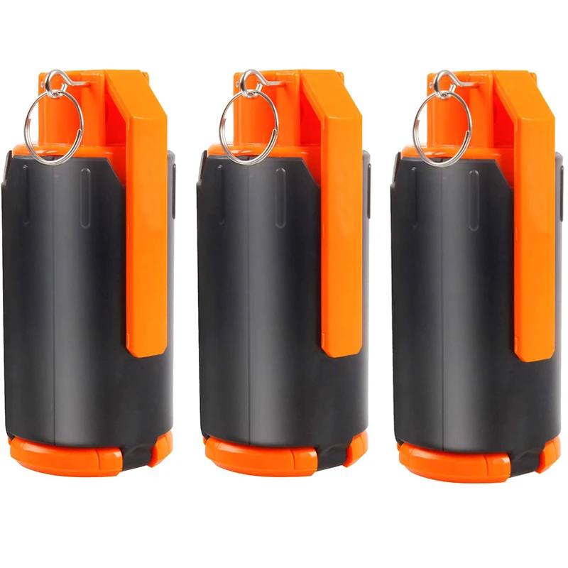 ZHUIYUE Water Bomb Orange Grenade Paintball Tactical Props Water Beads