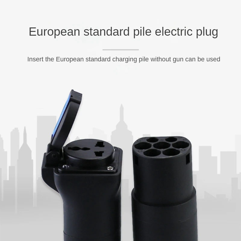  ڵ EVSE ޴ EV ÷ Ÿ, öƽ , 16A, 2  , EU ÷