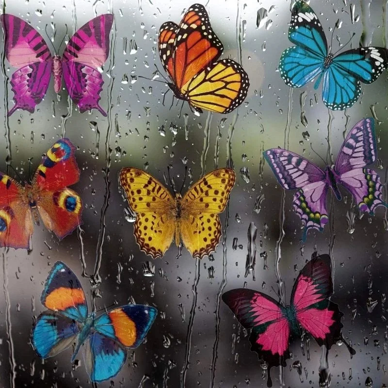 20PCS Butterfly Window Stickers Wall Stickers