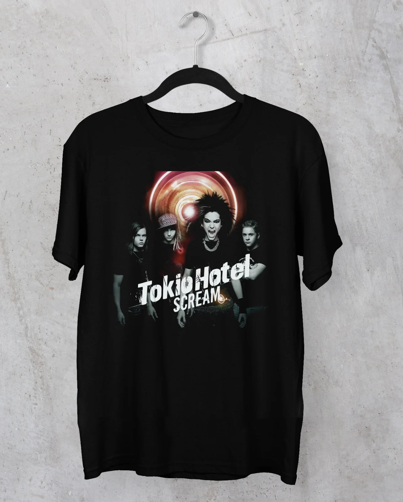 New Toyio Hotel Cream Album T-Shirt Nera Manica Corta S-5Xl 1 F651